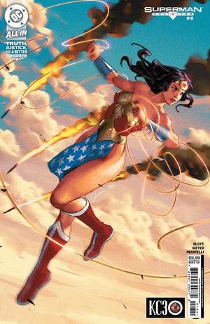 SUPERMAN UNLIMITED #18 CVR D GERALD PAREL KINGDOM COME 30TH ANNIVERSARY CARD STOCK VAR
