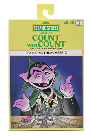NECA: SESAME STREET - ULTIMATE THE COUNT 7” SCALE ACTION FIGURE