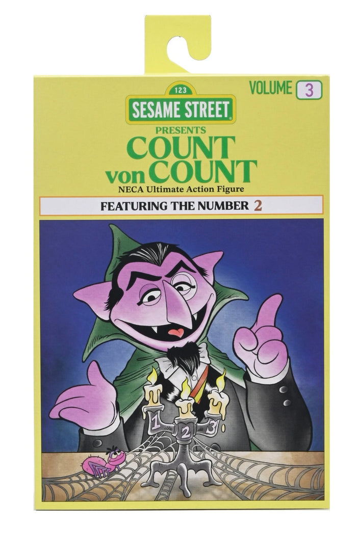 NECA: SESAME STREET - ULTIMATE THE COUNT 7” SCALE ACTION FIGURE