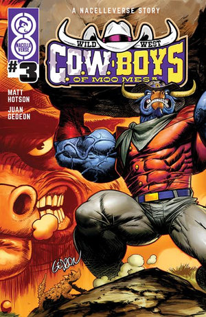 WILD WEST COW-BOYS OF MOO MESA #3 (OF 4) CVR A JUAN GEDEON