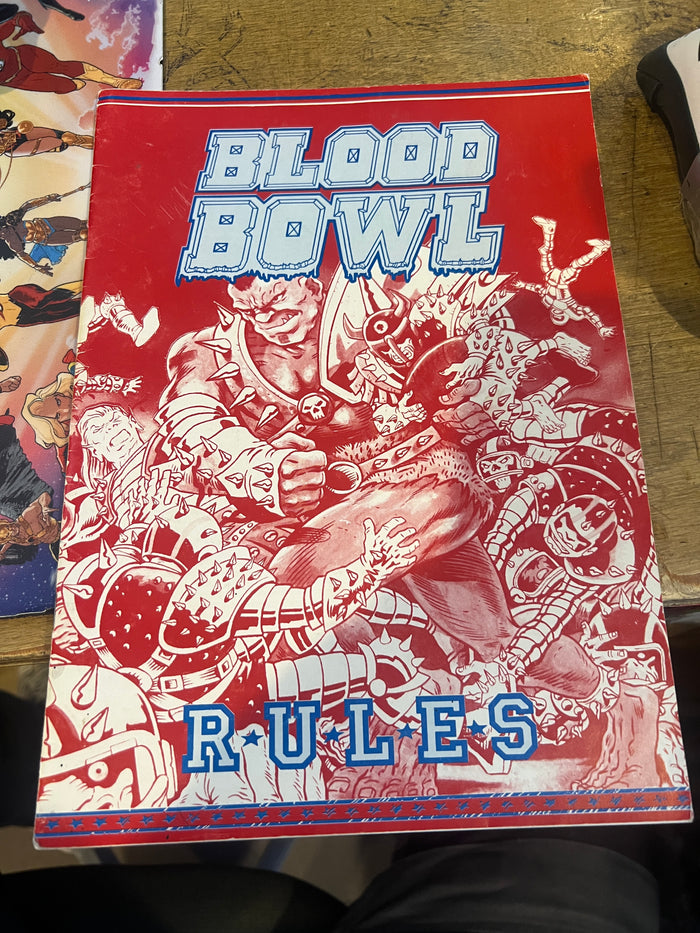 BLOOD BOWL : 1986 Rules Book & Playboard