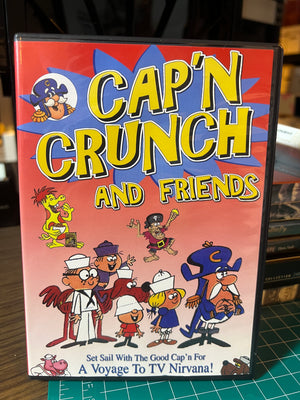 Cap'n Crunch And Friends : DVD Jay Ward (Rocky & Bullwinkle) Directed Commercials 59 Minutes (Used)