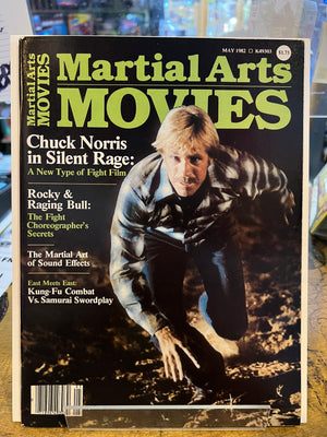 Martial Arts Movies Magazine: May 1982 Chuck Norris Silent Rage