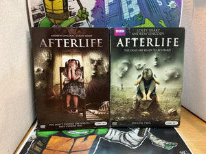 Afterlife BBC TV Series DVD, Season 1 and 2 (Used)