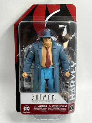 Batman The Animated Series : DC Collectibles Harvey Bullock MOC