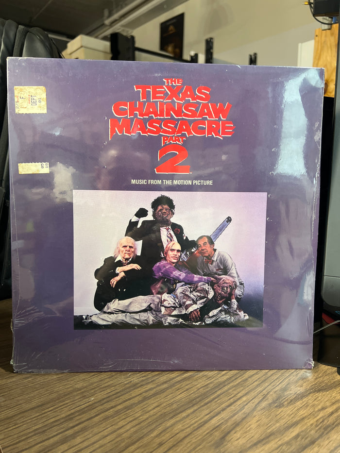 Texas Chainsaw Massacre Part 2 : Soundtrack OST LP SEALED (IRS-6184)