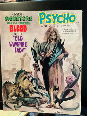 PSYCHO #16 (1971-1975 Skywald Magazine)