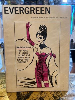 Evergreen Review #38 (1965) 2nd US Barbarella Comic