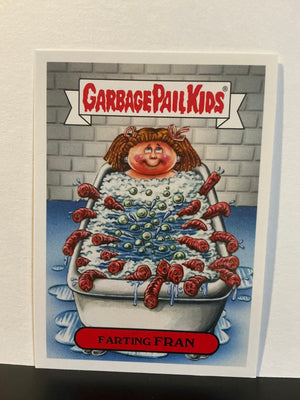 Garbage Pail Kids : Revenge of the Horror-ible (2019 Series) - Modern Horror Sticker 9b Farting Fran
