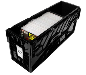 BCW : Long Plastic Comic Book Bin/Box - Black (READ DESCRIPTION)