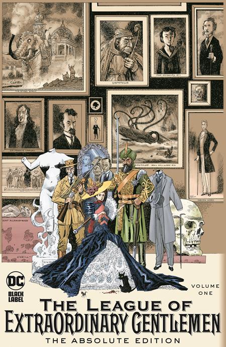 LEAGUE OF EXTRAORDINARY GENTLEMEN VOL 01 THE ABSOLUTE EDITION (2025 EDITION) (MR) HC