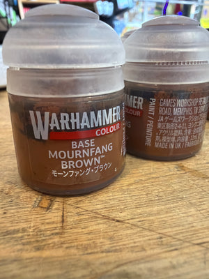 WARHAMMER : Mournfang Brown (12ml) Paint