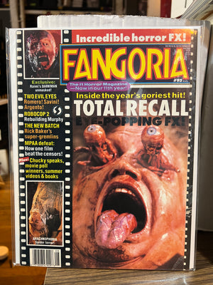 Fangoria #95 Total Recall Cover