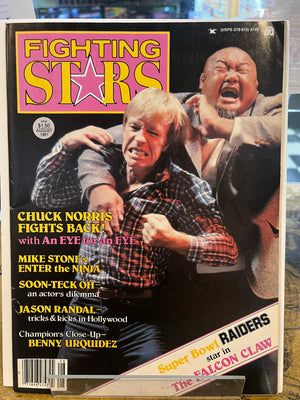 Fighting Stars : August 1981 Chuck Norris / Toru Tanaka cover