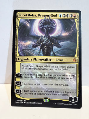 Magic The Gathering: War of the Spark - Nicol Bolas, Dragon-God