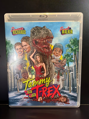Tammy and the T-Rex : Blu-Ray / DVD combo w/ Restored Gore Cut (Pre-owned / Mint)