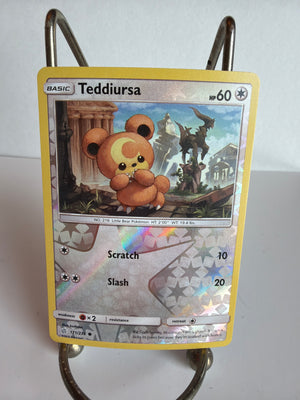 Pokemon : Sun & Moon - Cosmic Eclipse Teddiursa Reverse Holofoil
