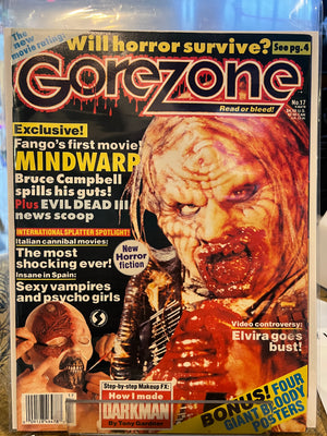 Gorezone #17 Mindwarp Cover
