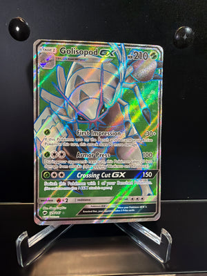 Pokemon: Sun & Moon - Burning Shadows - Golisopod GX Ultra Rare Holofoil