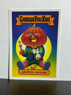Garbage Pail Kids : Revenge of the Horror-ible (2019 Series) - Classic Monsters Sticker 2a Jack-O-Lantern