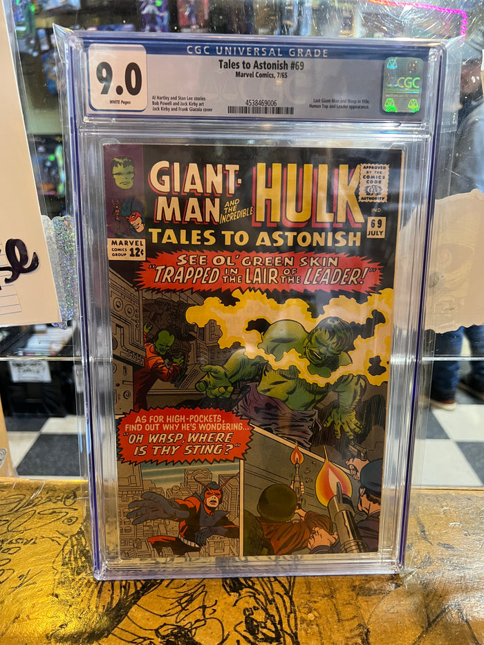Tales to Astonish #69 CGC 9.0 Hulk / Giant Man
