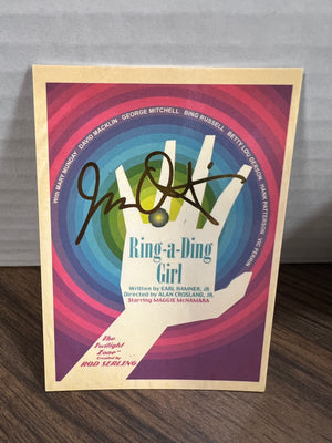 Twilight Zone Archives Trading Cards : Ring-A-Ding Girl E133 J141 (090/150) GOLD PARALLEL INSERT