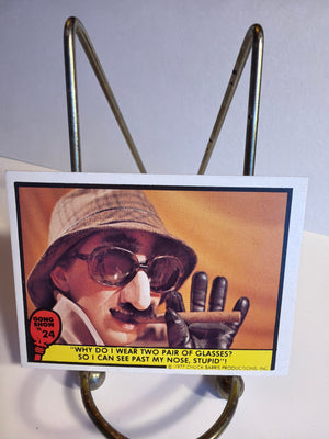 Gong Show Trading Cards (1977 Fleer) #24