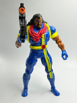 Marvel  90's Toy Biz Figure : 10" Bishop Figure W/ Gun