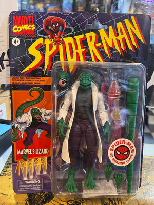 Marvel Legends : The Lizard Walmart Exclusive Retro Card (damaged cards) Marvel Legends