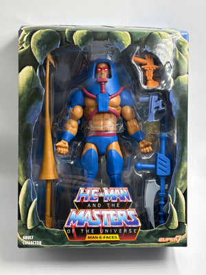 Masters of the Universe Super7 Club Grayskull : Man-E-Faces (MIB) W/ Mailer