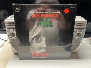 The Burning  : Original Soundtrack LP OST SEALED! Rick Wakeman STV-81162