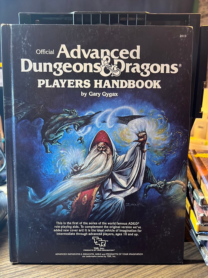 Advanced Dungeons & Dragons 1980 Players Handbook Hardcover