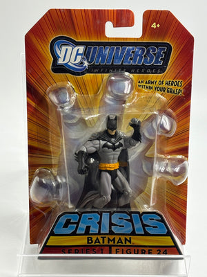 DC Universe : Infinite Heroes Figures - Batman Gray / Black Suit MOC