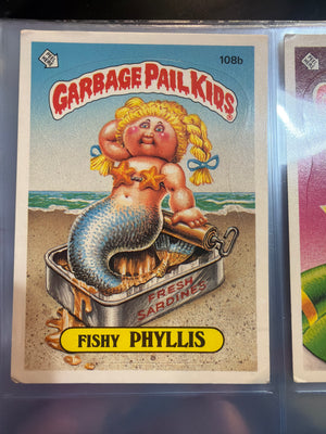 Garbage Pail Kids: 108b Fishy Phyllis
