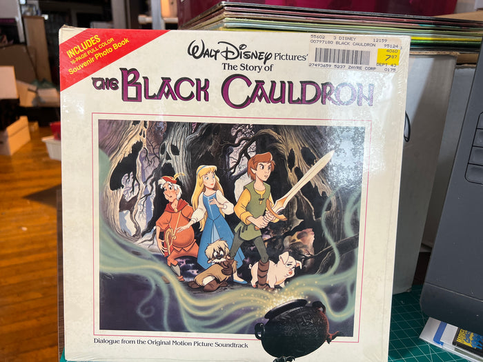 Walt Disney's The Black Cauldron 62109 LP SEALED!