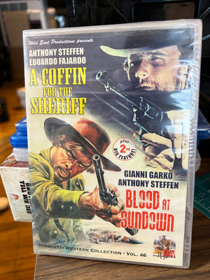 A Coffin For the Sheriff / Blood at Sundown Spaghetti Western Collection Vol. 46 (SEALED)