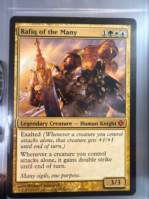 Magic the Gathering: Shards of Alara - Rafiq of the Many