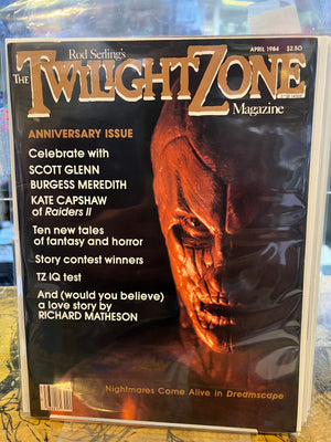 Twilight Zone Magazine V4 #1 (1983) Dreamscape Cover