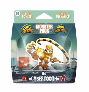 King of Tokyo:Monster Pack 4 -Cybertooth by IELLO*EXPANSION*