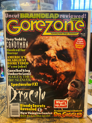 Gorezone #25 Dracula Cover