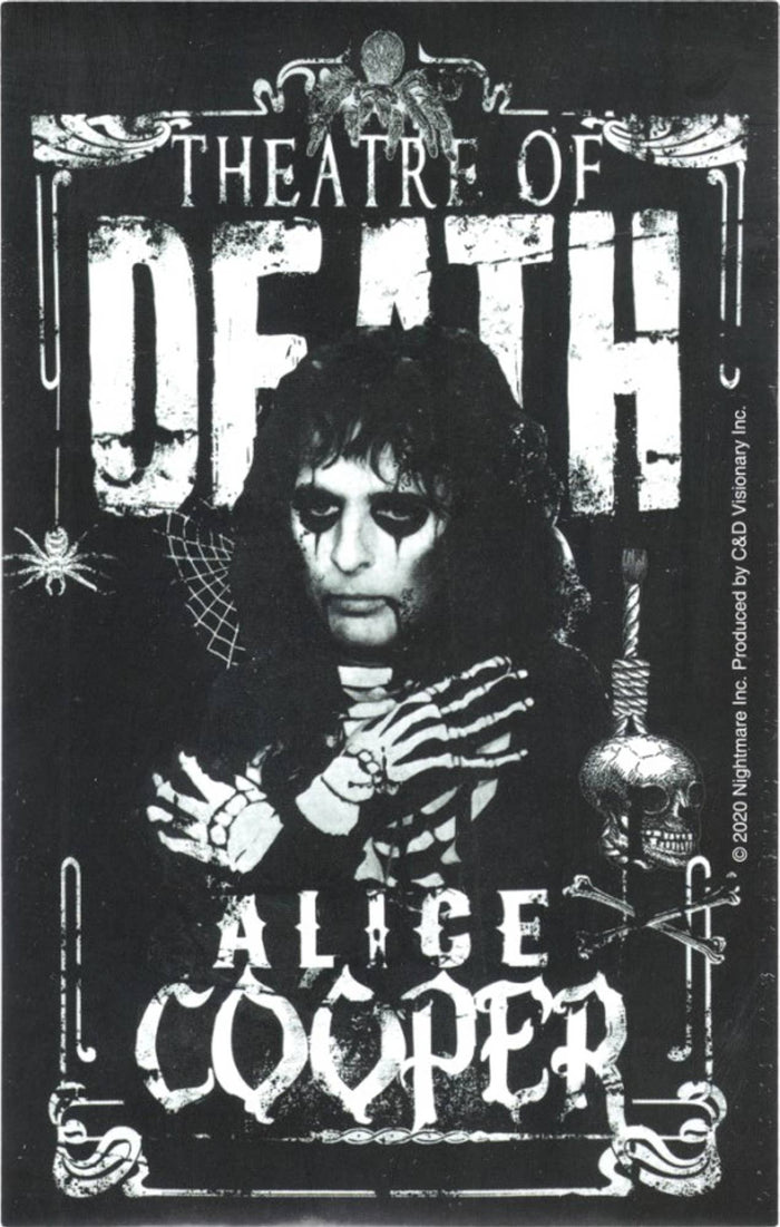 Sticker - Cooper, Alice - "Theatre Of Death"