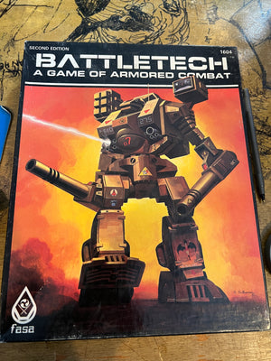 Battletroops : Battletech 1604 2nd edition Missing Manual Figures unpunched
