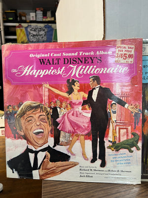 Walt Disney's The Happiest Millionaire : LP Sealed 5001