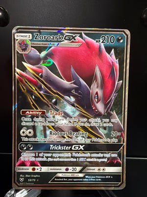 Pokemon: Shining Legends - Zoroark GX Ultra Rare Holofoil