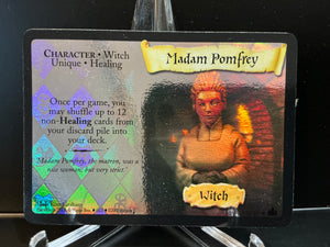 Harry Potter TCG Trading Card Game (2001) : Madam Pomfrey Holo LP Adventures At Hogwarts