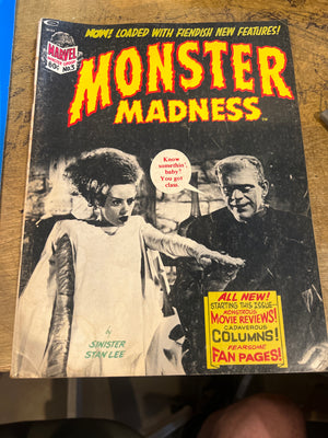 Monster Madness #3 (Marvel Magazine 1973)