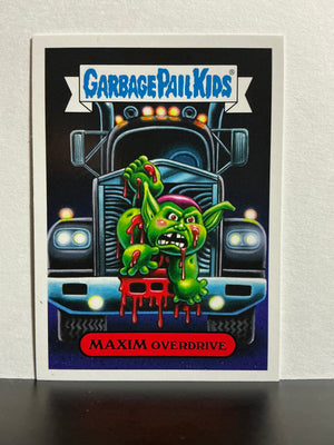 Garbage Pail Kids : Revenge of the Horror-ible (2019 Series) - 80's Horror Sticker - 9a Maxim Overdrive