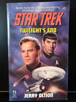 Star Trek TOS - Paperback #77 Twilight's End