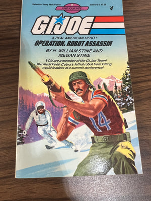 GI Joe ARAH : Operation: Robot Assassin Find Your Fate #4 1990 7th Printing Paperback