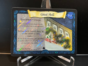 Harry Potter TCG Trading Card Game (2001) : Great Hall (Holo)